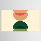Sun Earth Balance Midcentury Tablecloth Gallery Image 2