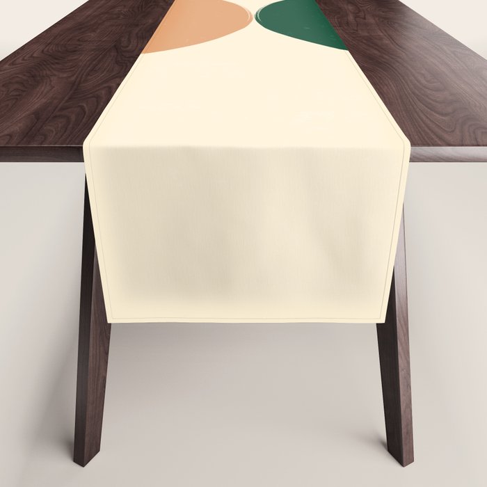 Sun Earth Balance Midcentury Table Runner Gallery Image 1