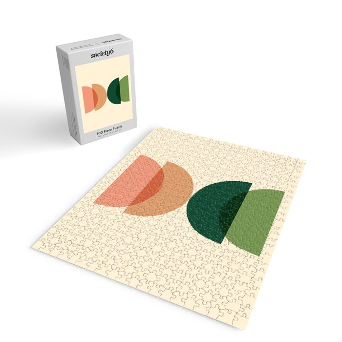 Sun Earth Balance Midcentury Jigsaw Puzzle Gallery Image 2