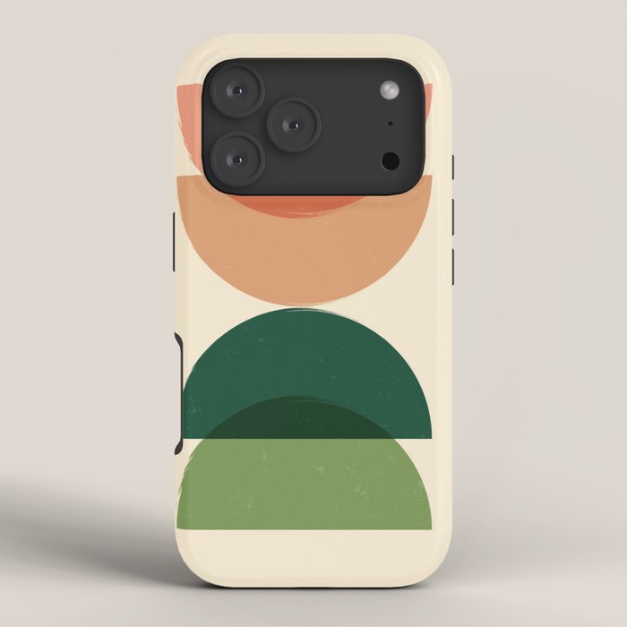 Sun Earth Balance Midcentury iPhone Case Gallery Image 3