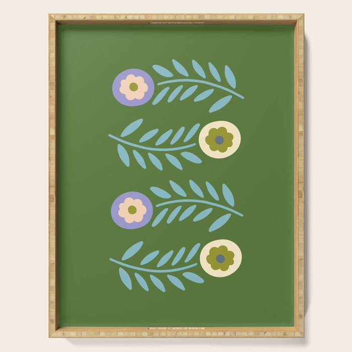 Flower Meadow  Serving Tray Gallery Image 1