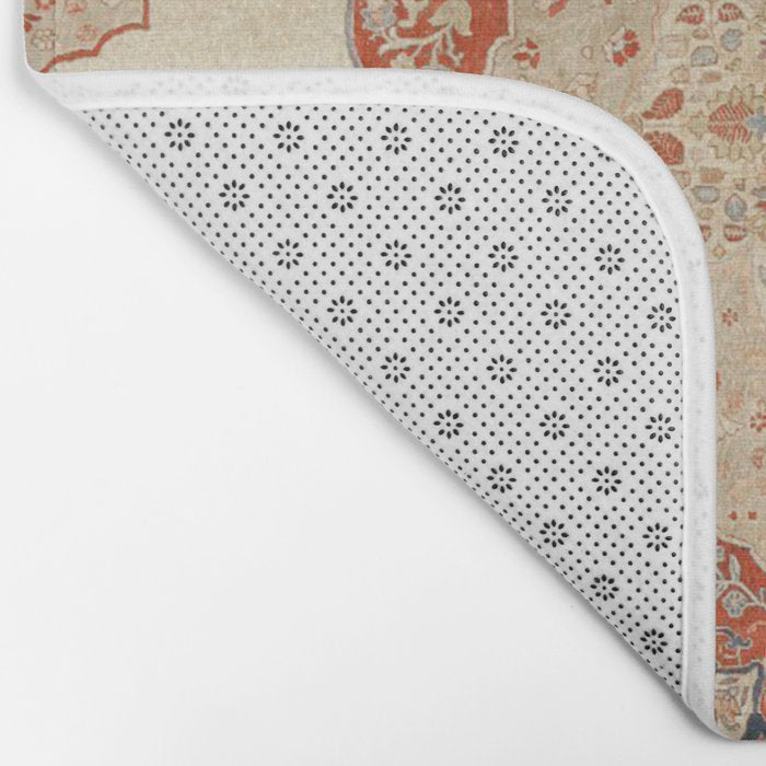 Haji Jalili Tabriz Persian Rug Print Bath Mat Gallery Image 2