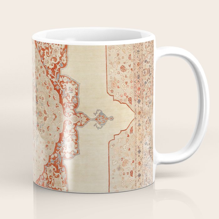 Haji Jalili Tabriz Persian Rug Print Coffee Mug Gallery Image 1