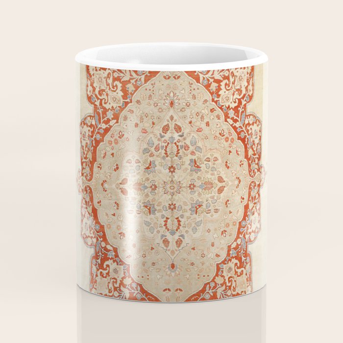 Haji Jalili Tabriz Persian Rug Print Coffee Mug Gallery Image 4