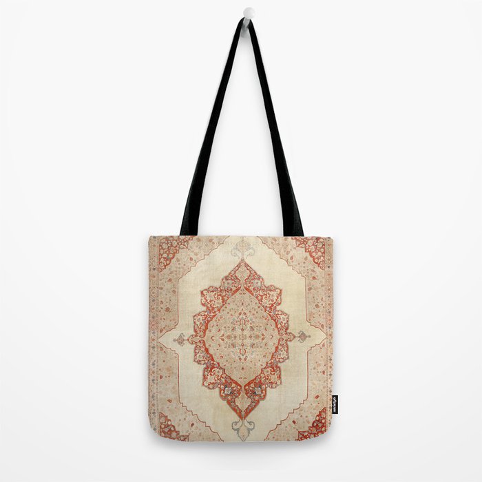 Haji Jalili Tabriz Persian Rug Print Tote Bag Gallery Image 2