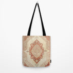 Haji Jalili Tabriz Persian Rug Print Tote Bag Gallery Image 2