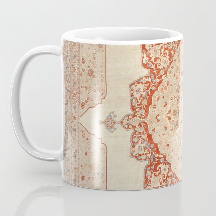 Haji Jalili Tabriz Persian Rug Print Coffee Mug Gallery Image 3