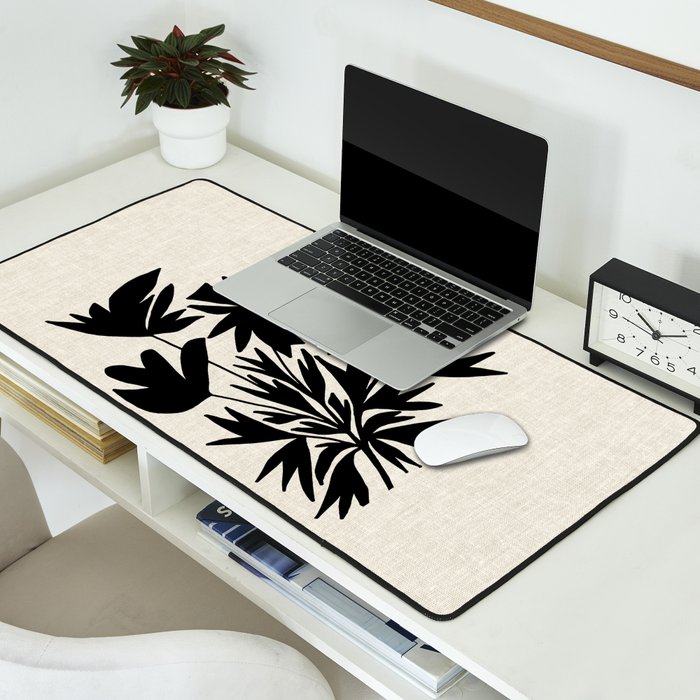 Bushy Bloom Desk Mat Gallery Image 2