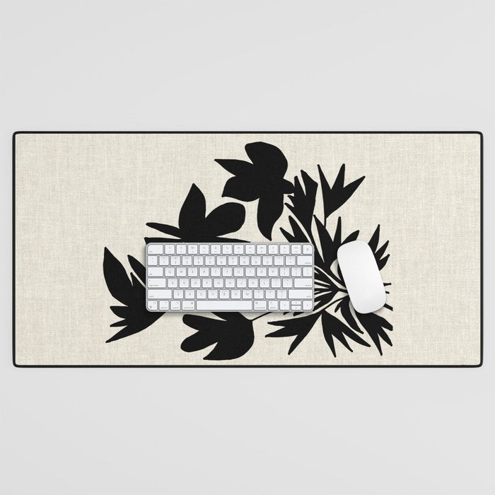 Bushy Bloom Desk Mat Gallery Image 1