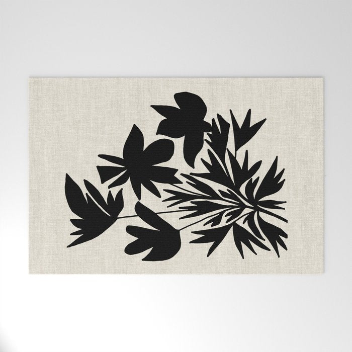Bushy Bloom Welcome Mat Gallery Image 1