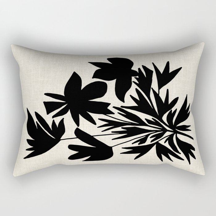 Bushy Bloom Rectangular Pillow Gallery Image 2