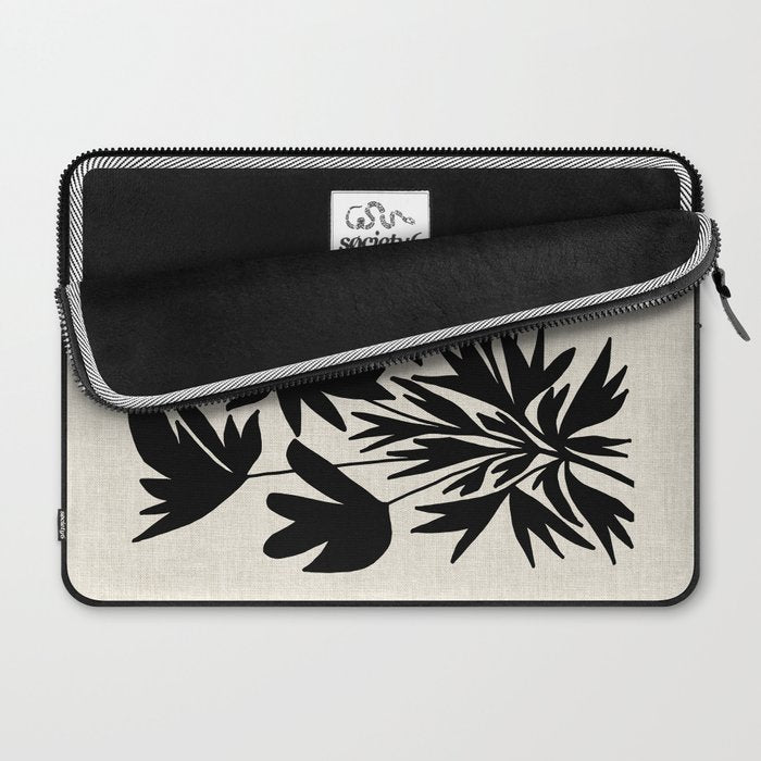 Bushy Bloom Laptop Sleeve Gallery Image 2