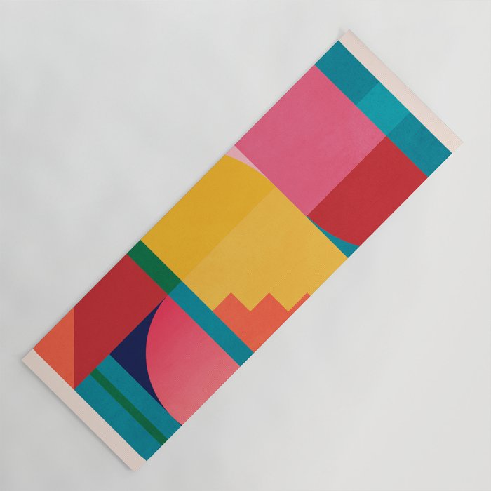 Geometric Shapes 39 Yoga Mat Gallery Image 1
