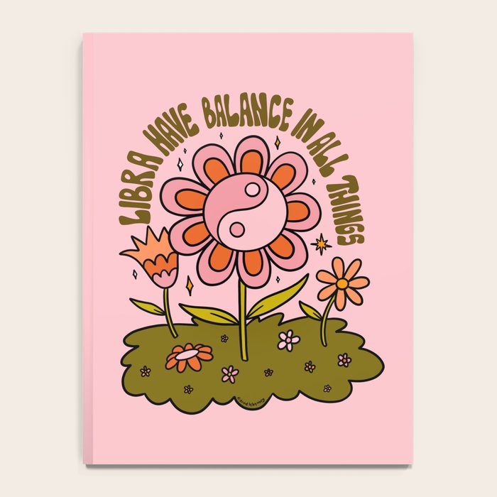 Libra Flower Notebook Gallery Image 4