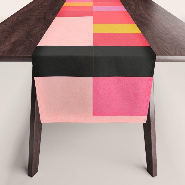 geometric abstract 251 Table Runner Gallery Image 1