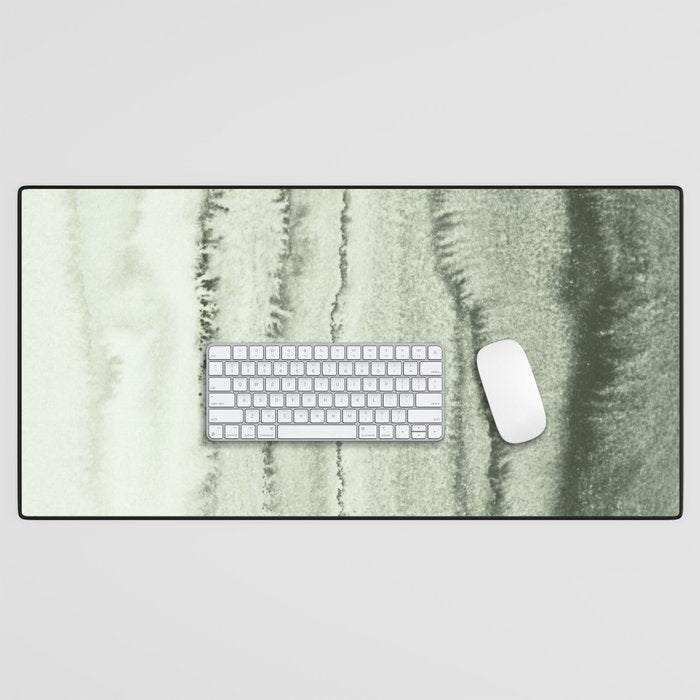 WITHIN THE TIDES - SAGE GREEN by MS  Desk Mat Gallery Image 1
