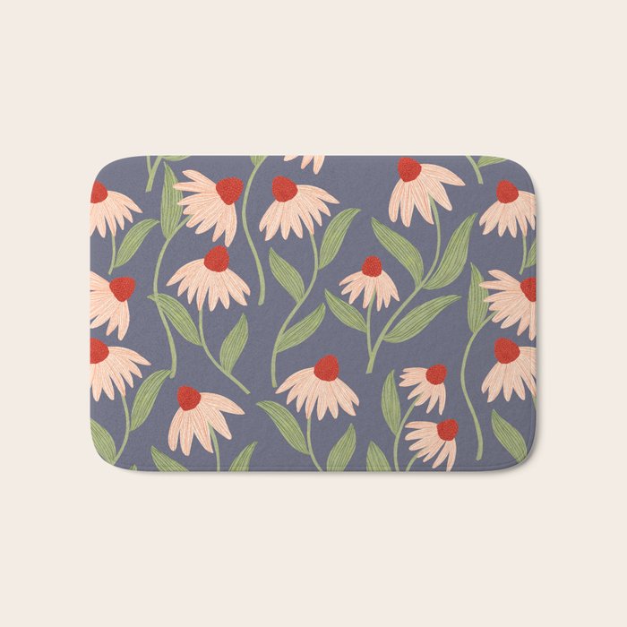 Vase of daisies Collection Bath Mat Gallery Image 1