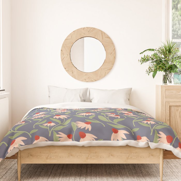 Vase of daisies Collection Duvet Cover Gallery Image 3