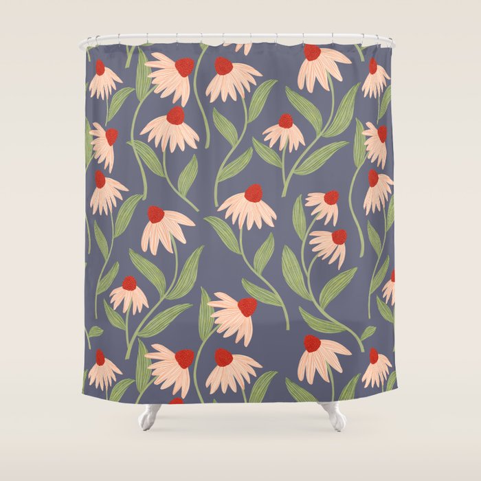 Vase of daisies Collection Shower Curtain Gallery Image 1
