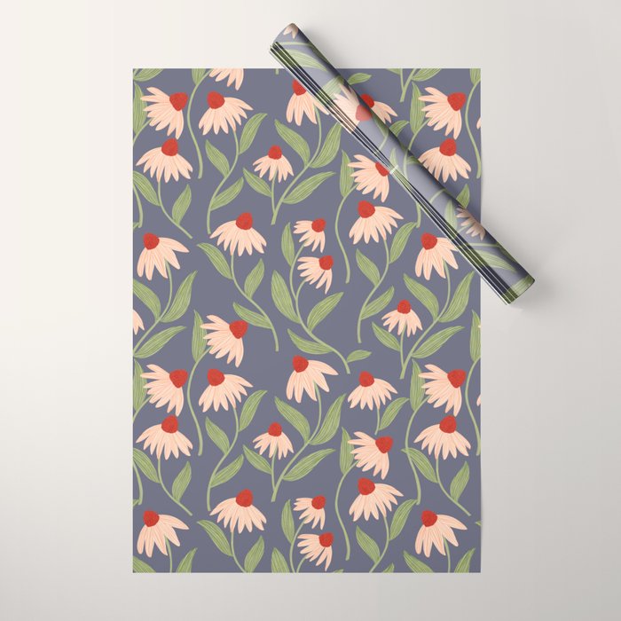Vase of daisies Collection Wrapping Paper Gallery Image 1