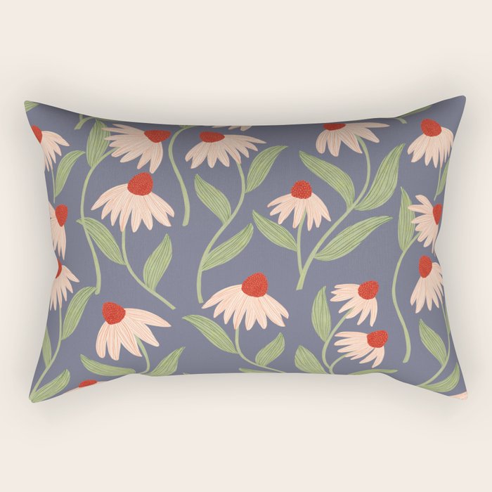 Vase of daisies Collection Rectangular Pillow Gallery Image 2