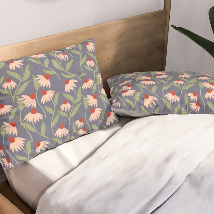 Vase of daisies Collection Pillow Sham Gallery Image 2