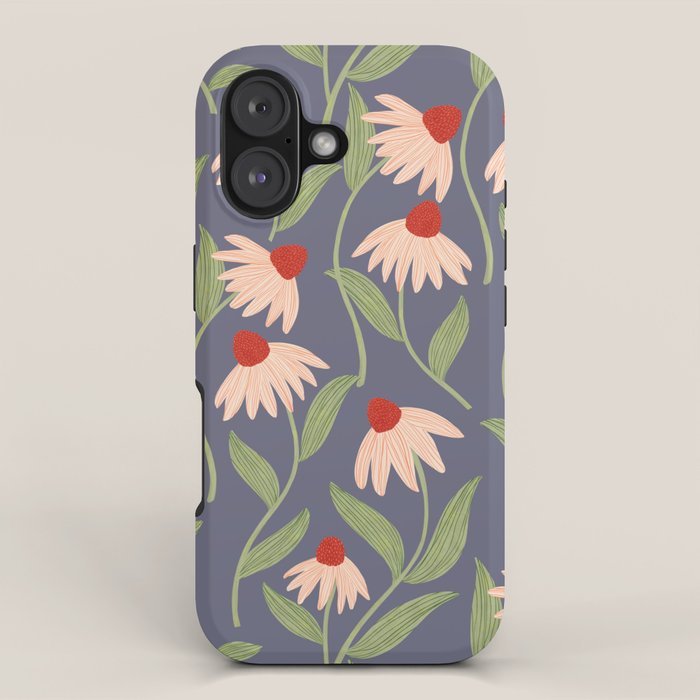 Vase of daisies Collection iPhone Case Gallery Image 1