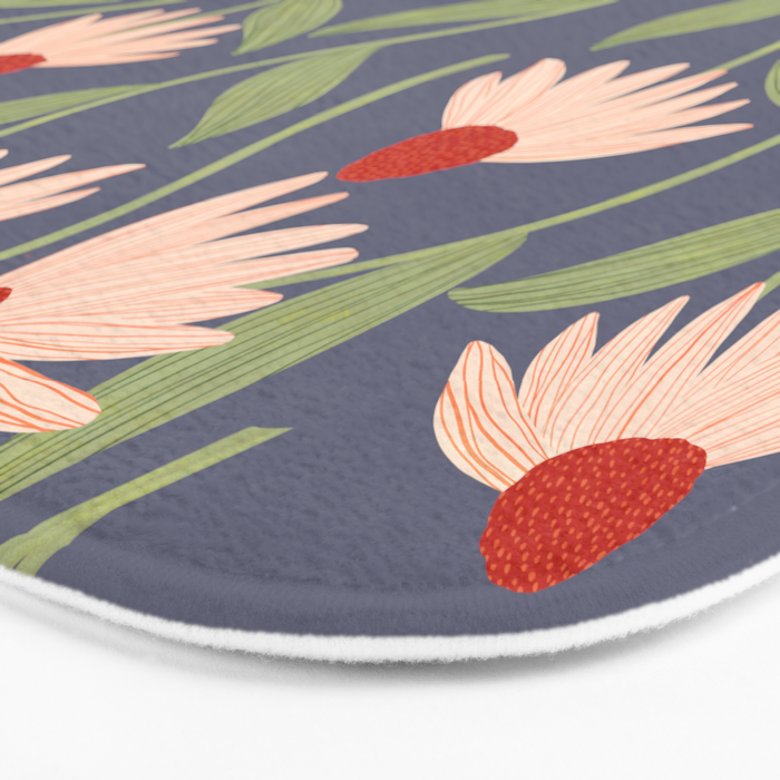 Vase of daisies Collection Bath Mat Gallery Image 3