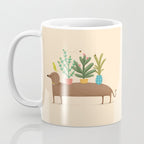 Dachshund & Parrot Coffee Mug Gallery Image 3