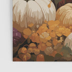 Patchwork of Autumn Pumpkin Art Poster Gallery Image 3