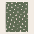 Christmas Tree Pattern Green Poster Gallery Image 4