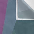 Geometric Triangles X Retro Rainbow Wall Tapestry Gallery Image 3