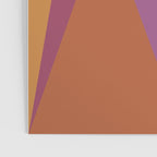 Geometric Triangles X Retro Rainbow Poster Gallery Image 3