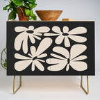 Bloom: Black & White Matisse Edition Credenza Gallery Image 1