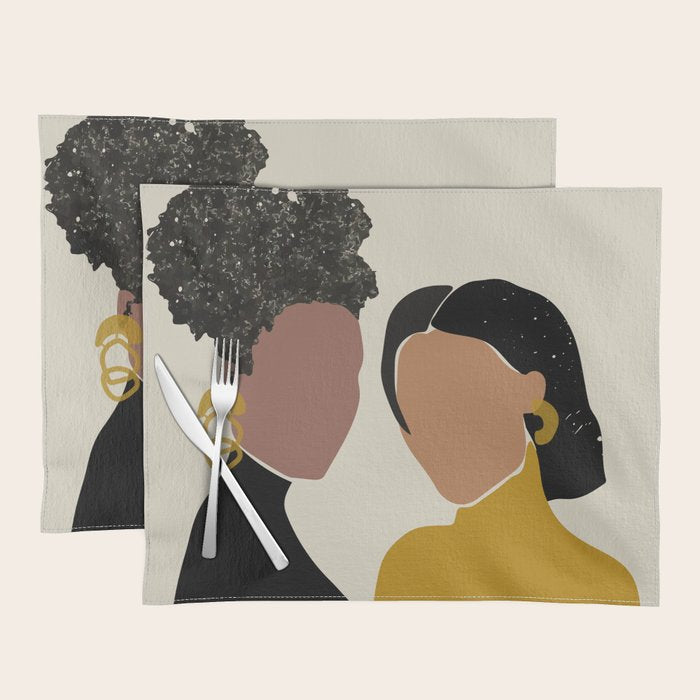 Black Love No. 1 Placemat Gallery Image 1