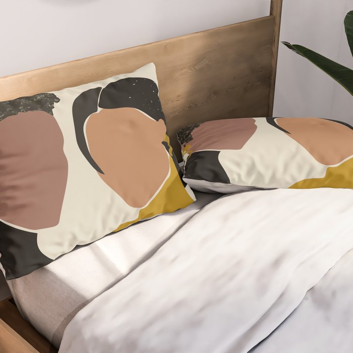 Black Love No. 1 Pillow Sham Gallery Image 2