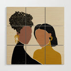 Black Love No. 1 Wood Wall Art Gallery Image 1