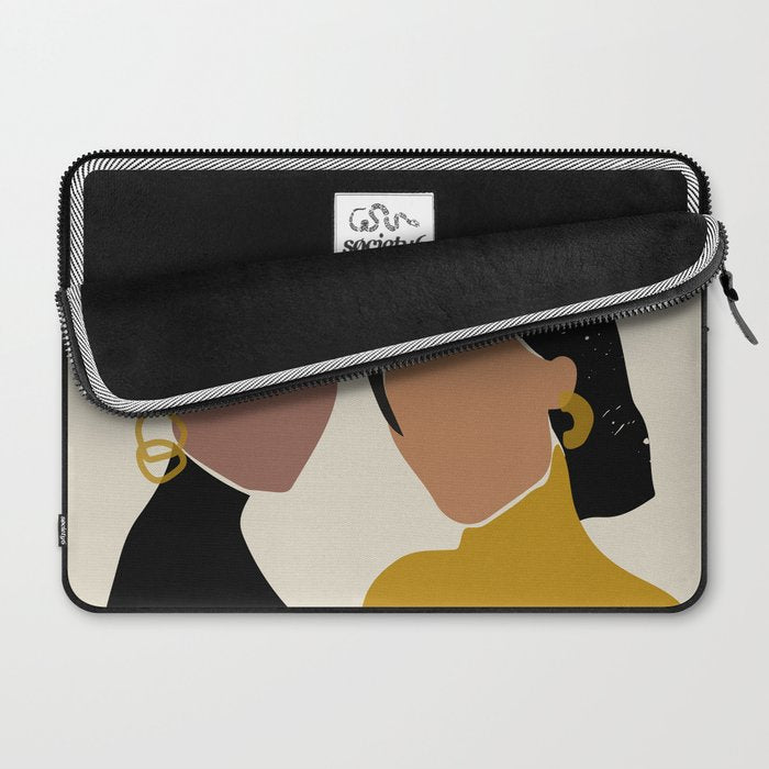 Black Love No. 1 Laptop Sleeve Gallery Image 2