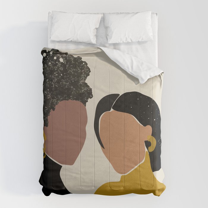 Black Love No. 1 Comforter Gallery Image 1