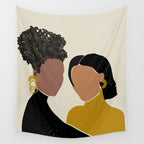 Black Love No. 1 Wall Tapestry Gallery Image 4
