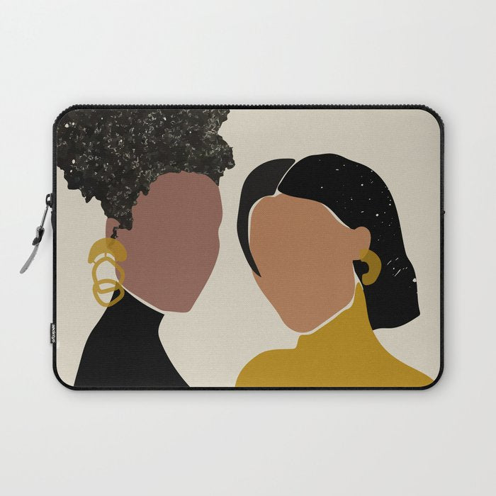 Black Love No. 1 Laptop Sleeve Gallery Image 1