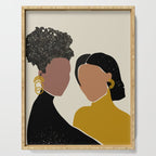 Black Love No. 1 Serving Tray Gallery Image 1