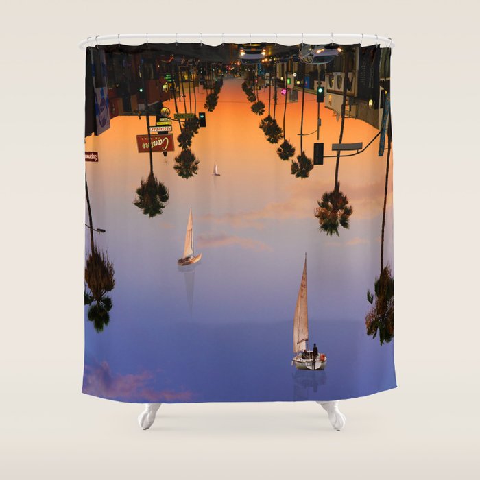 Sail Away Shower Curtain Gallery Image 1