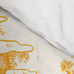 Honey, Pink & Gold Zodiac Toile Pattern. A Great Gift Idea For Astrology Fans! Comforter Gallery Image 4