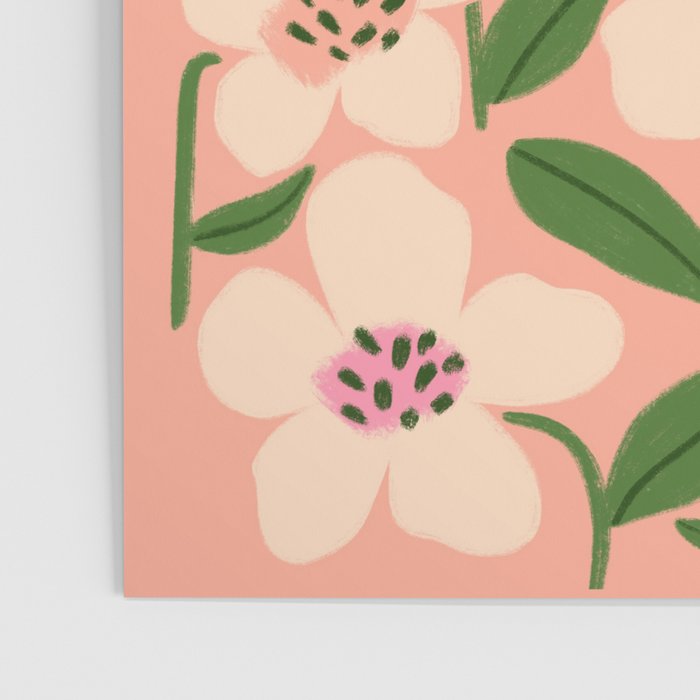 Blossom - Color fun Peach Poster Gallery Image 3