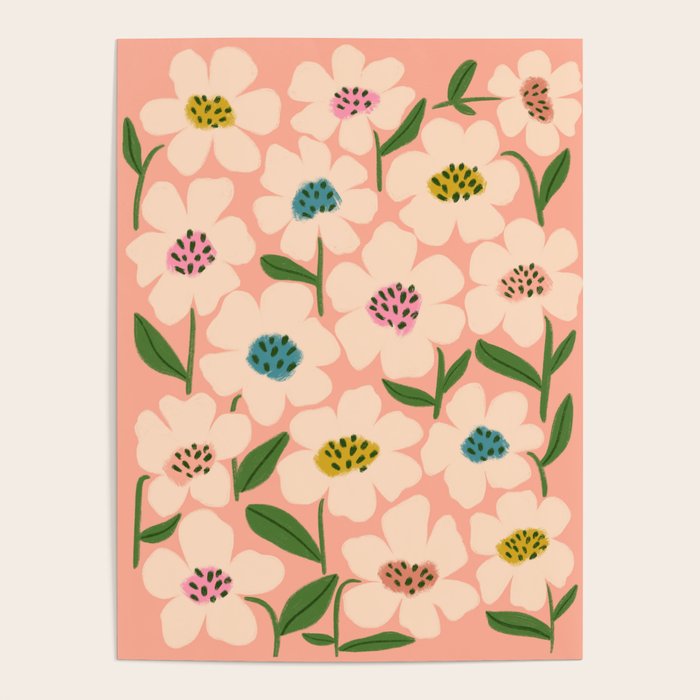 Blossom - Color fun Peach Poster Gallery Image 4