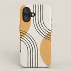 Sun Arch Double - Gold iPhone Case Gallery Image 1
