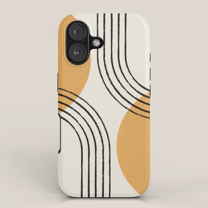 Sun Arch Double - Gold iPhone Case Gallery Image 1