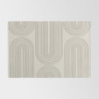 Minimalist, Line Art Modern Rug Gallery Image 2