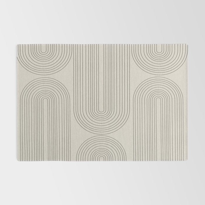 Minimalist, Line Art Modern Rug Gallery Image 2